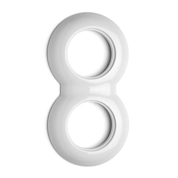 Täckkåpa Porslin Dubbel