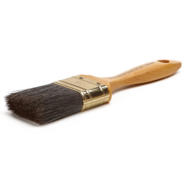 Flat lackpensel äggoljetempera, linoljefärg - Ovolin