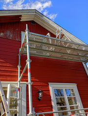 Vit Utvändig Linoljefärg