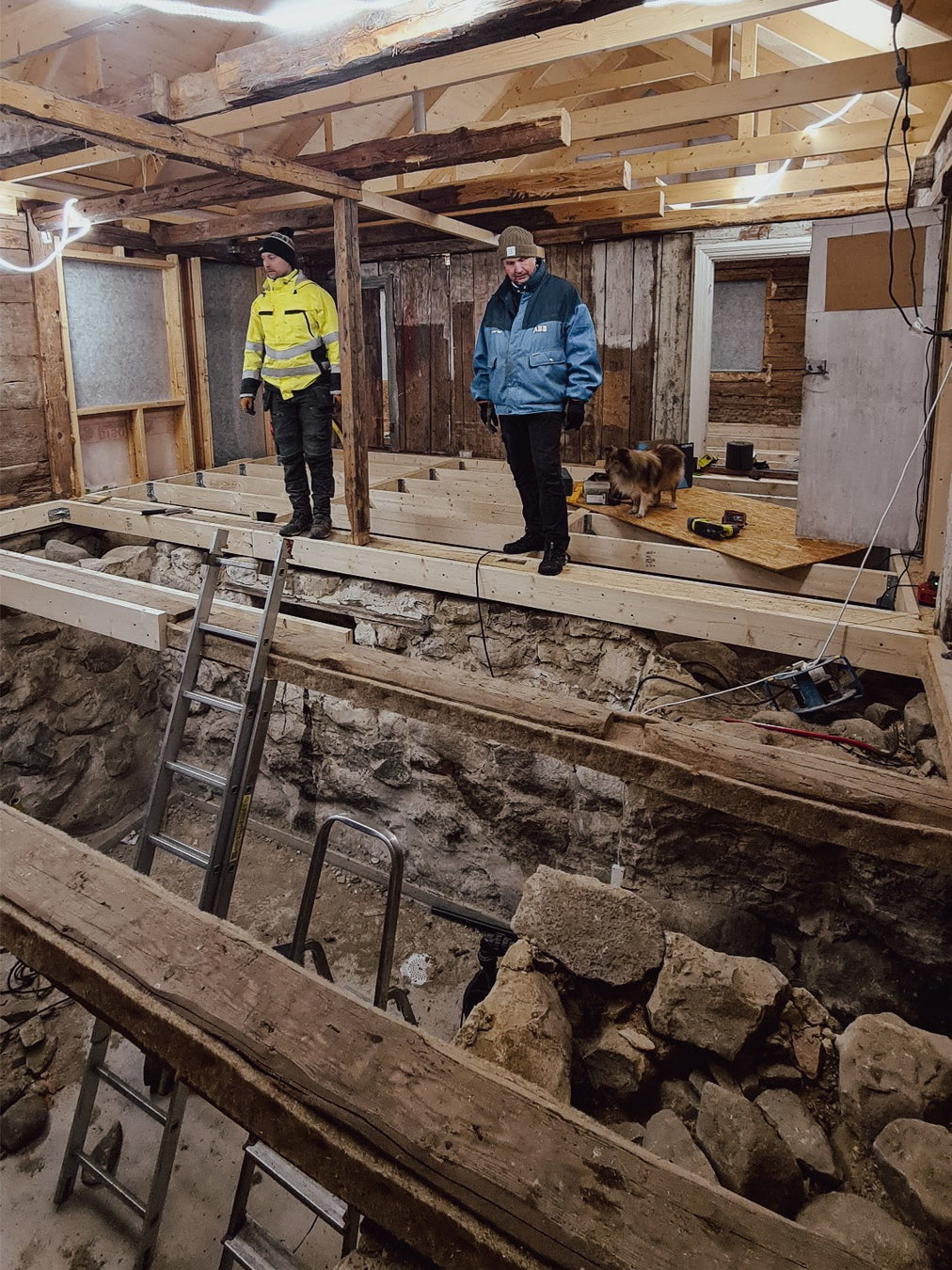 Ljungbylund renovering grund