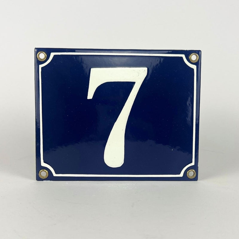 Emaljskylt 7