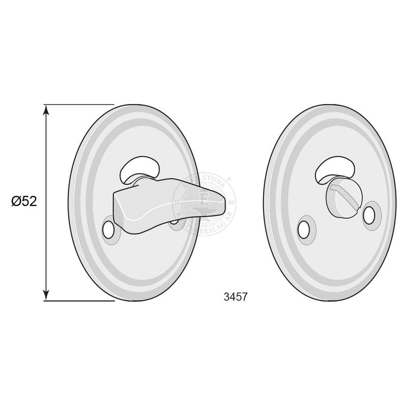 Toalettvred 3457 - Ovolin