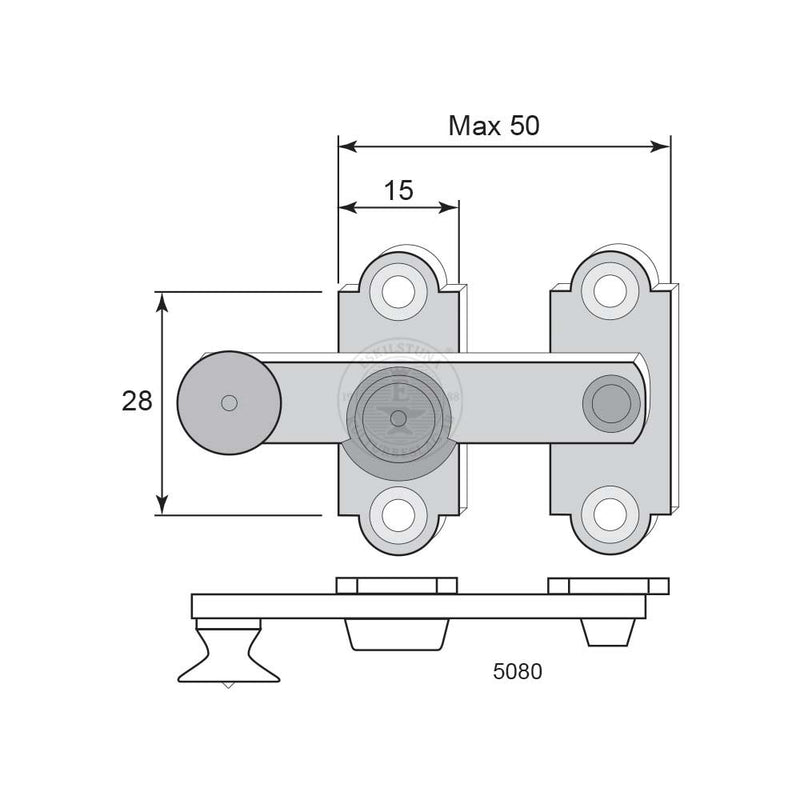 Fönsterklinka 5080 - Ovolin