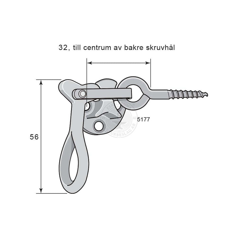 Ikkunan lukko 5177 / 5177N