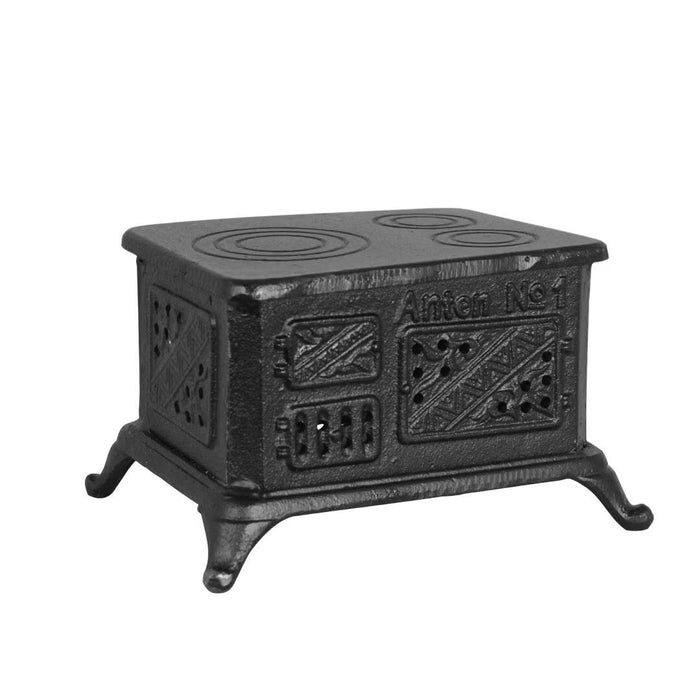 Piccola cucina a legna per candele tealight