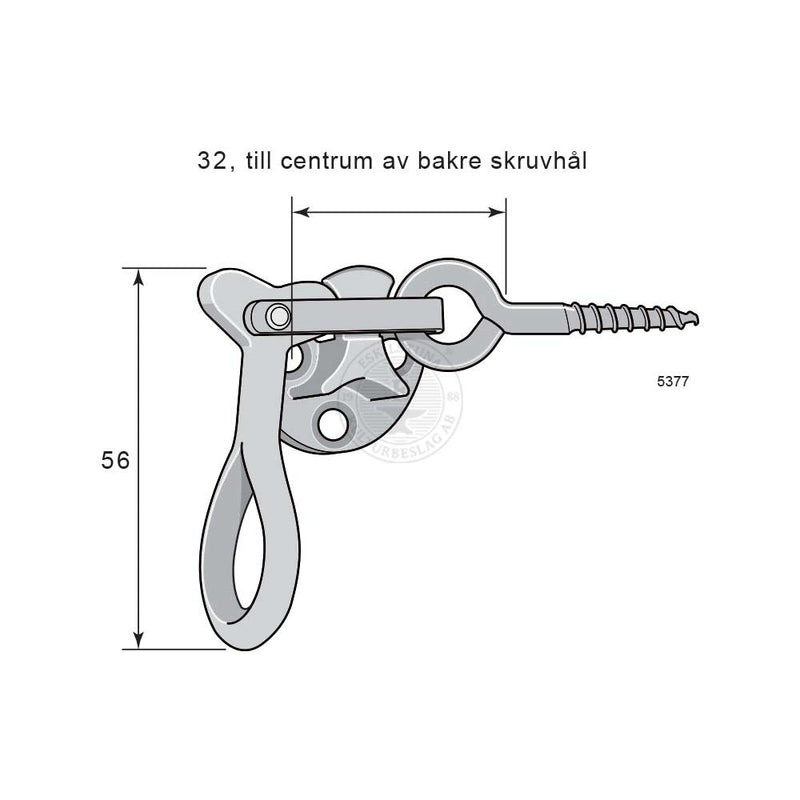 Fönsterlås 5377 - Ovolin