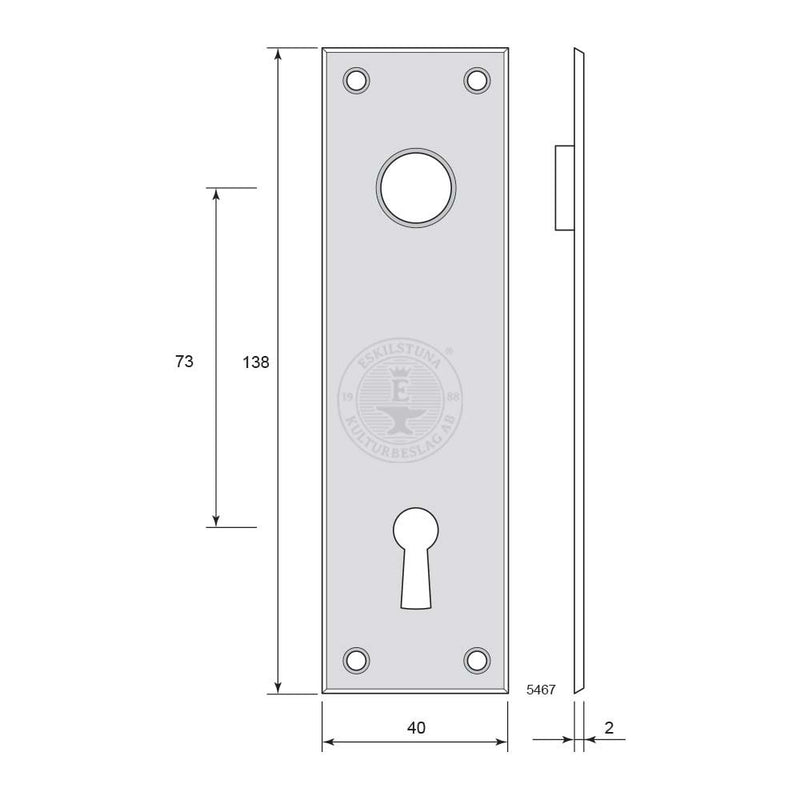 Långskylt 5467 - Ovolin