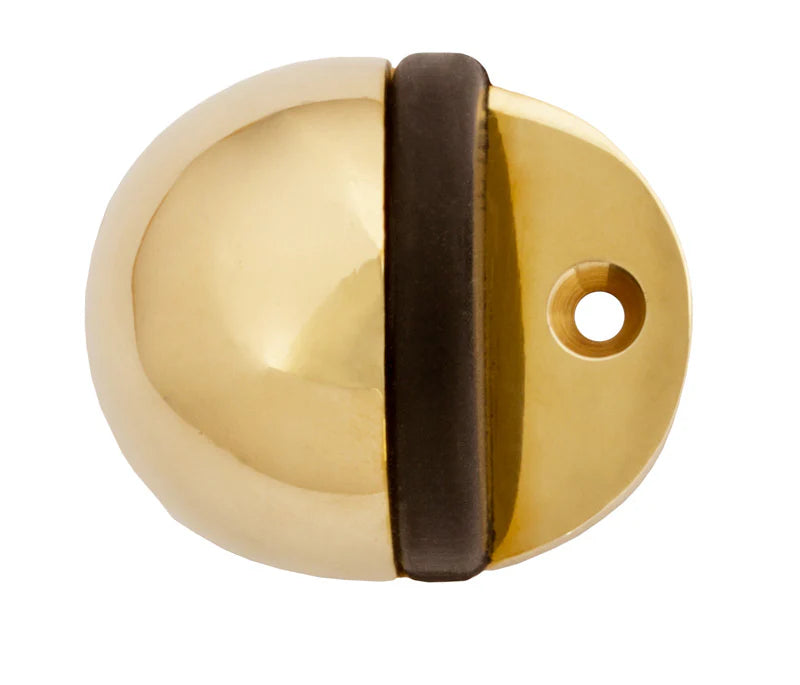 Dörrstopp golvmonterad, mässing