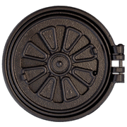 Rosettventil öppningsbar svart - Ovolin