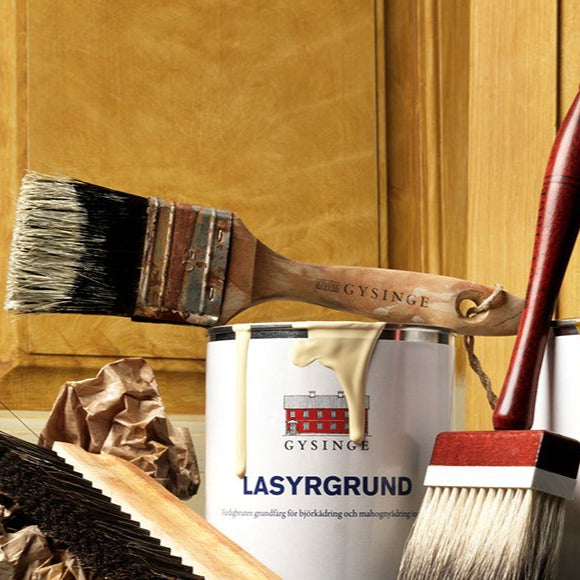 Matt Linoljefärg Lasyrgrund/Järnoxidgul