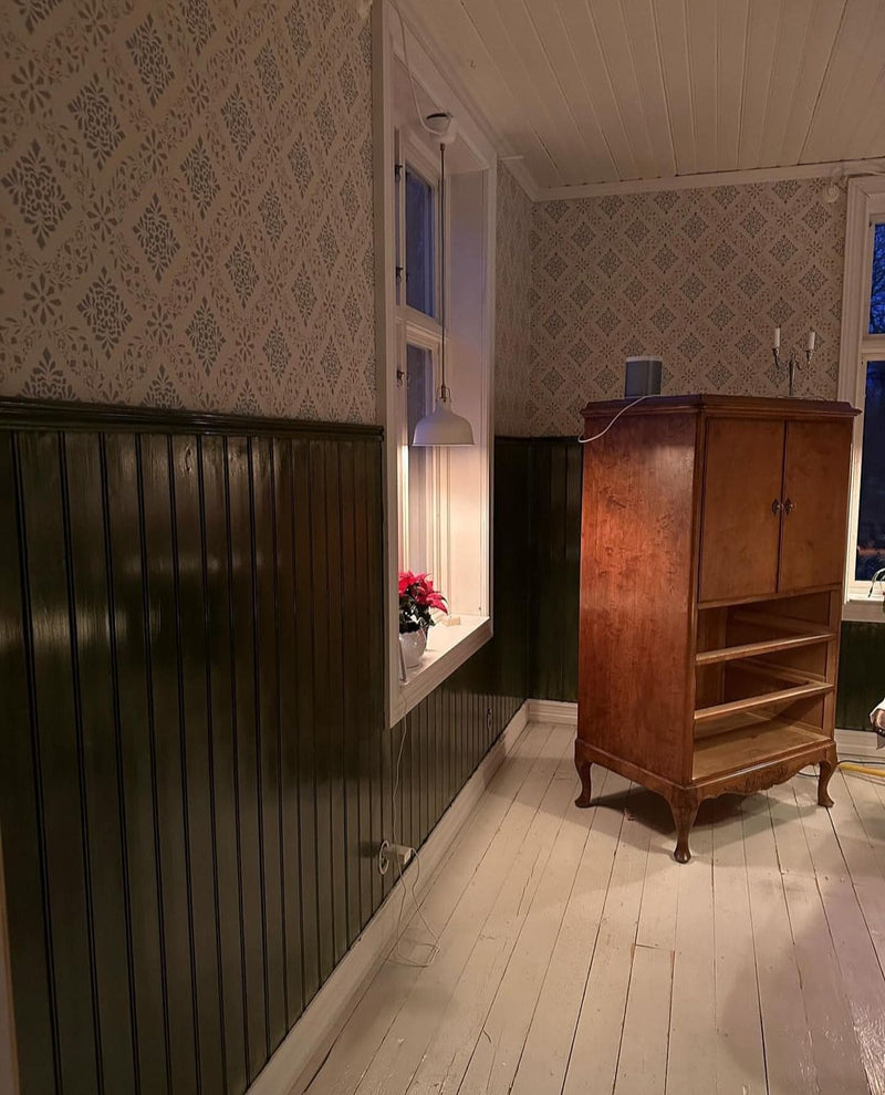 Kromoxidgrön nr 83 Ute Linoljefärg