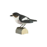 DecoBird Svartvit Flugsnappare