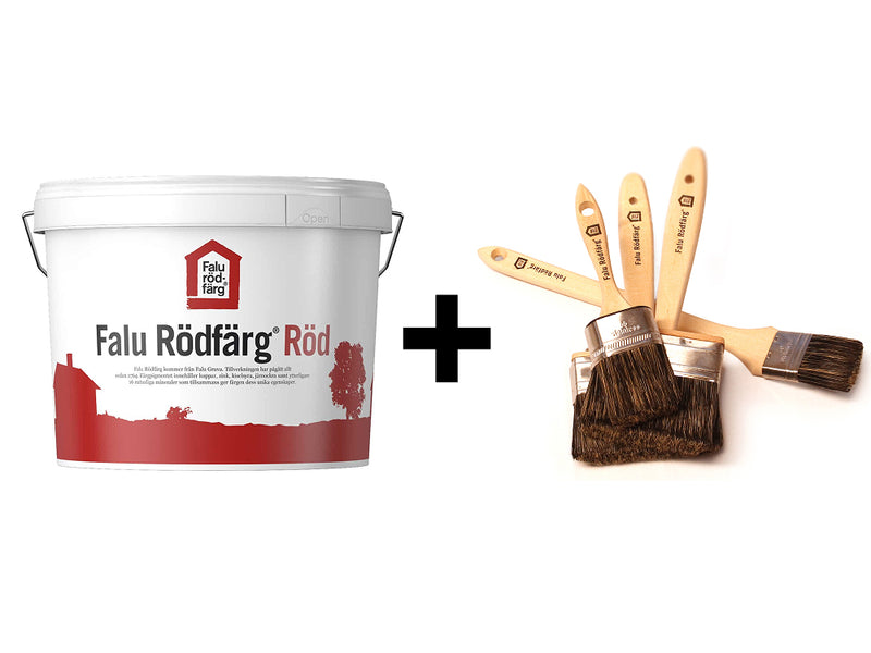 Falu Rödfärg & Rödfärgspensel