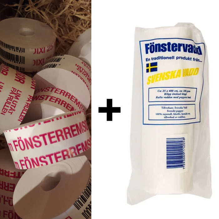 Fönsterremsa & Fönstervadd