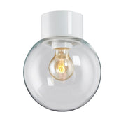 Porslinslampa Utomhus Rak Utan sockel (endast kupa) Lampor