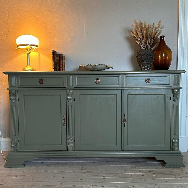 Grönjord  Linoljefärg