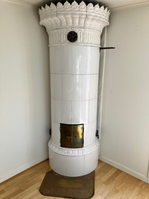 Kakelugn före kakelugnsfog