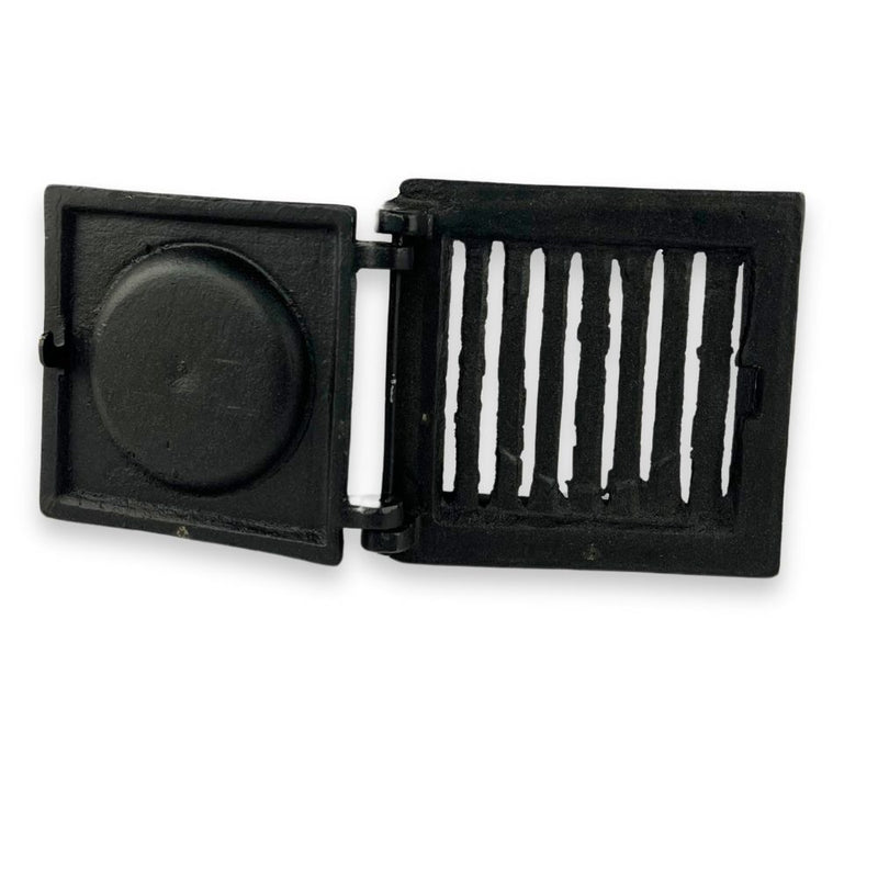 Klassisk Gjutjärnsventil med Lucka öppen