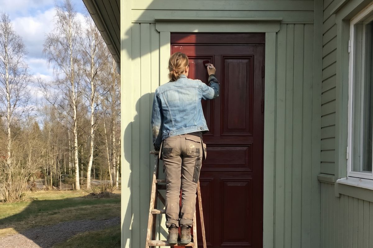 Varaktigt Skydd med Traditionell Linoljefärg