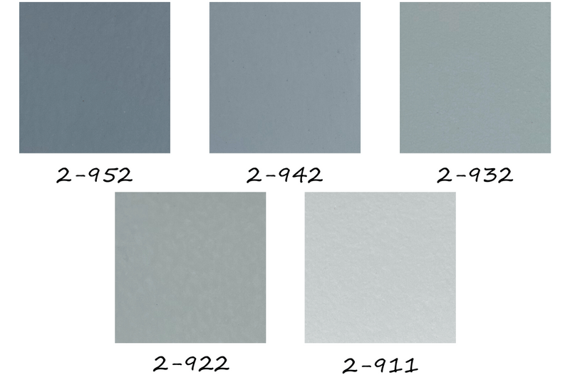 Nedtonad Kobolt Äggoljetempera