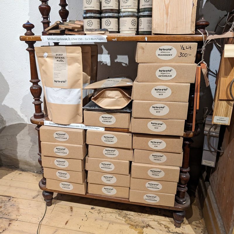 Byta Yta Möbelvax Mahogny