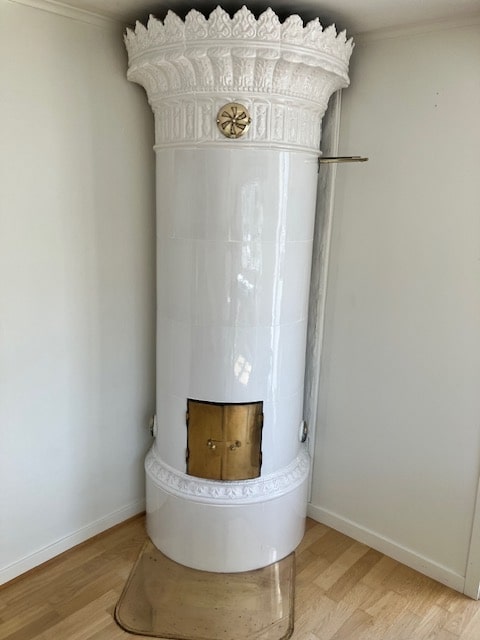 Kakelugn efter kakelugnsfog