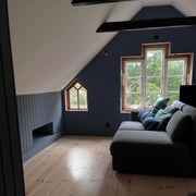 Nedtonad Duvblå 2-832 Äggoljetempera