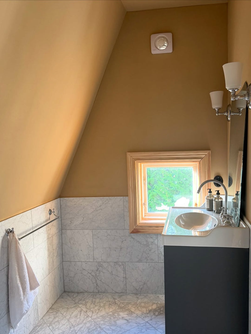 Ovolin Äggoljetempera badrum gul