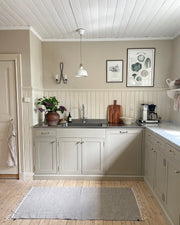 Ovolin äggoljetempera kök grå