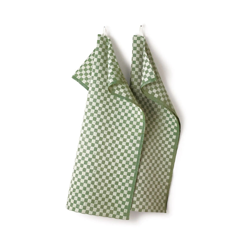Kitchen Towel Checkered 2-pack