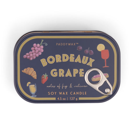 Doftljus i plåtask Bistro Bordeaux Grape - Ovolin