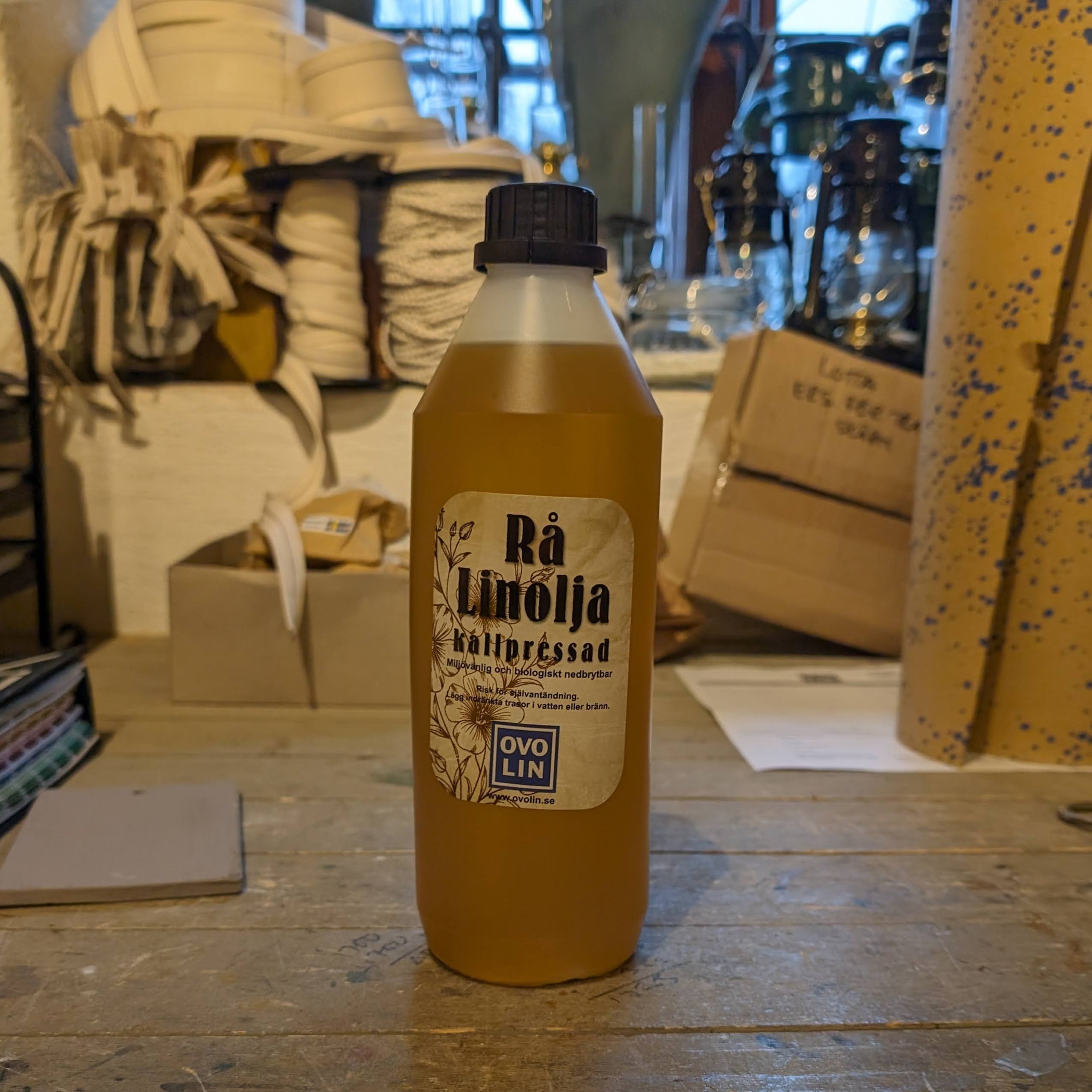 Naturlig Trävård med Linolja | Rå Linolja för Djupgående Behandling ...