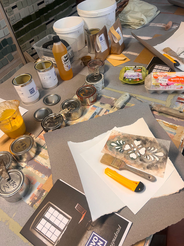 Egg oil tempera – bild 1