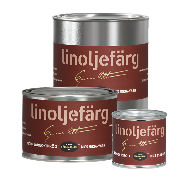 Mörk järnoxidröd 1A 222 - Ovolin