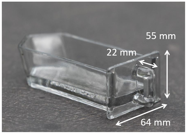 Ormesta Skäppor i glas mått