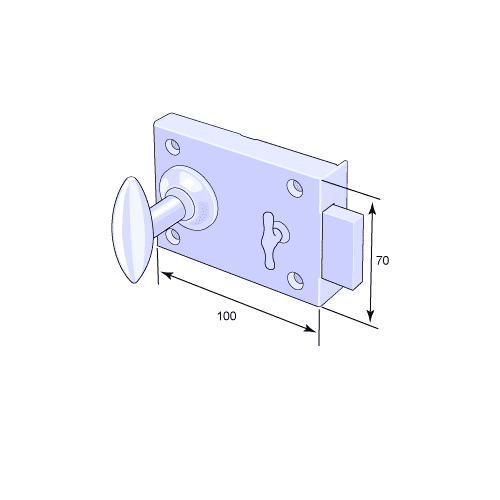 Kammion lukon nuppi 5234