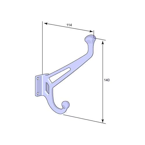 Hatt - y Gancho para Ropa 8110