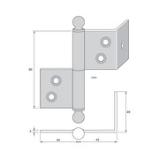 Franskt gångjärn - Ovolin
