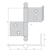 Franskt gångjärn - Ovolin