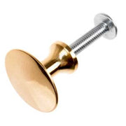 Lådknopp 5118 mässing 22mm - Ovolin