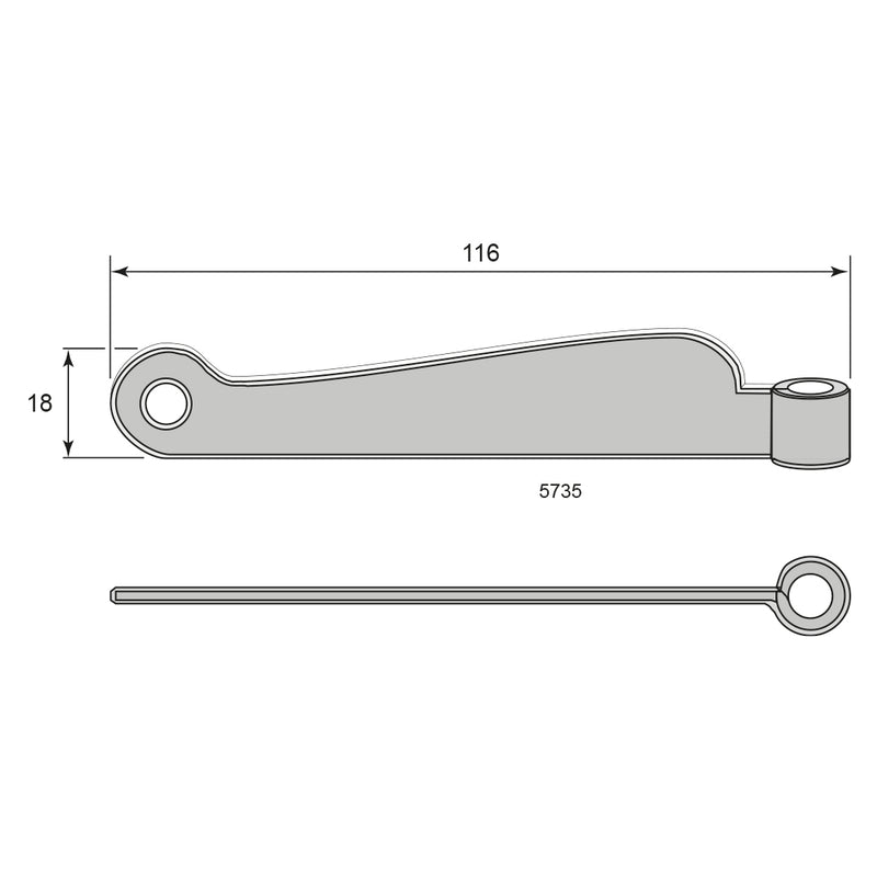 Fönsterbeslag 1700-tal - Ovolin