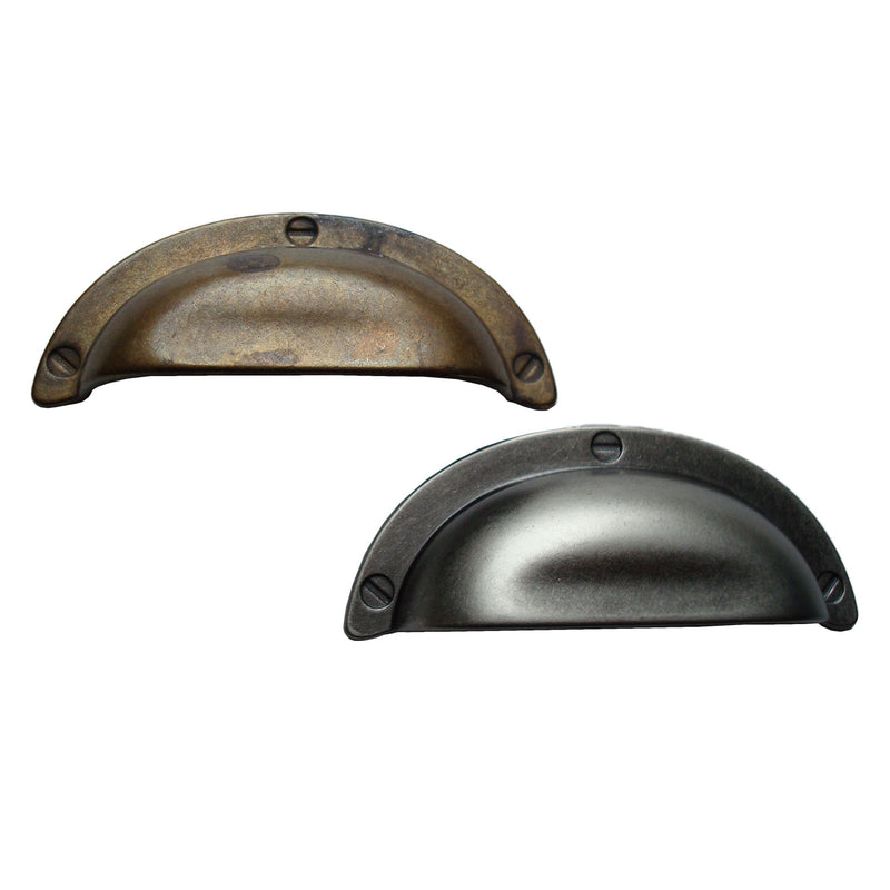 Skålhandtag Mässing/Tenn - Ovolin