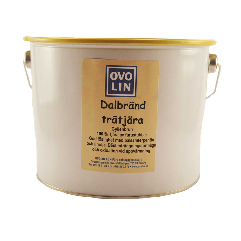 Dalbränd trätjära 5L- Ovolin