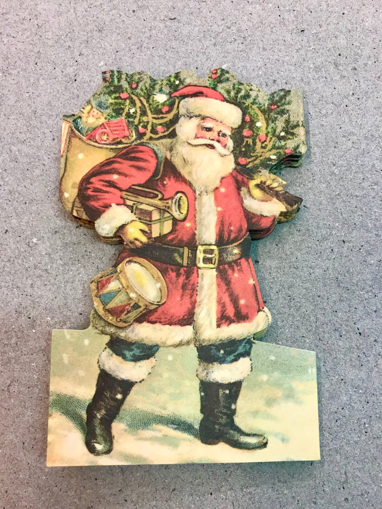 Ovolin Julmotiv papirbord julerød