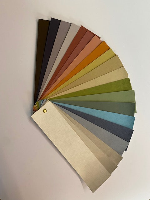 Äggoljetempera Kulörprov