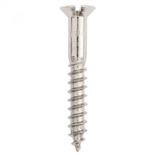 Spårskruv TFS 5x5/8 förnicklad - Ovolin