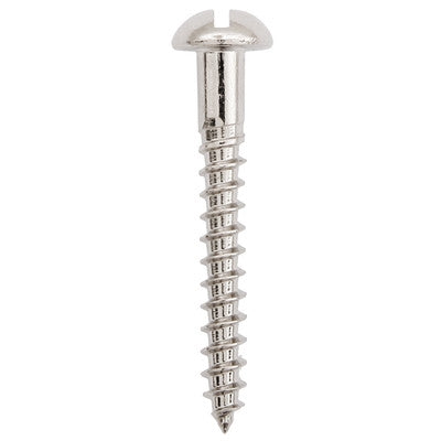 Spårskruv TKS 5x5/8 förnicklad - Ovolin