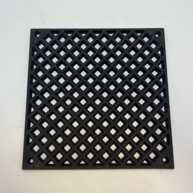 Gjutjärnsgaller 20x20cm - Ovolin