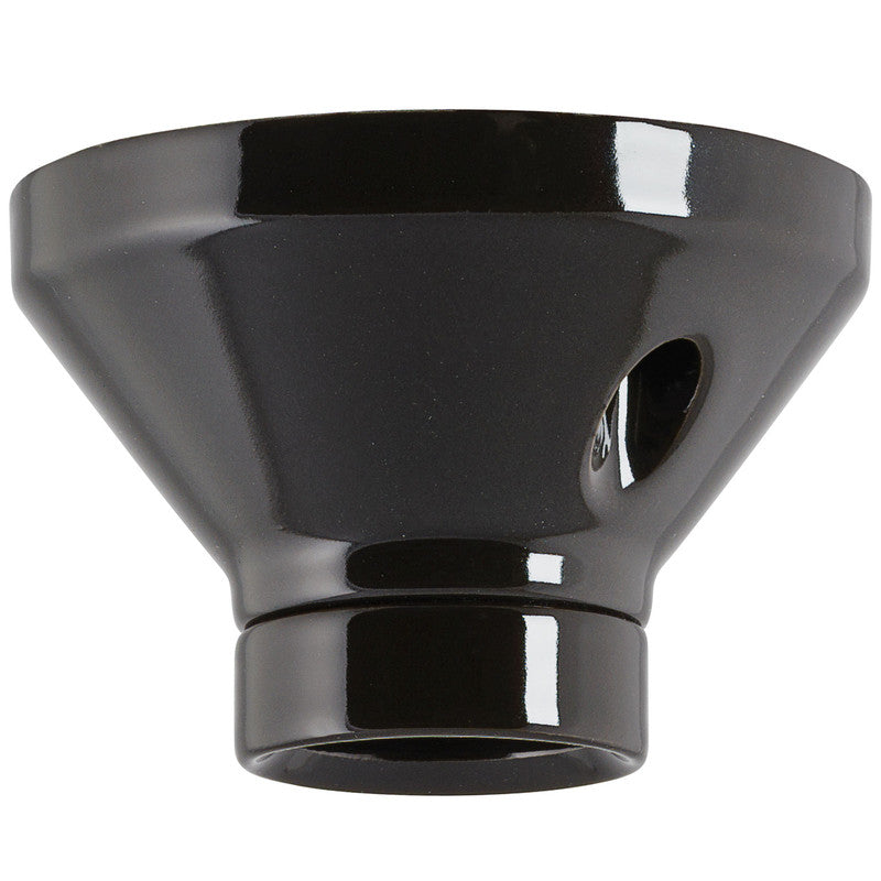 Fotlamphållare 110mm svart - Ovolin