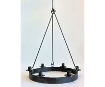 Ljuskrona rund 6 ljus - Ovolin